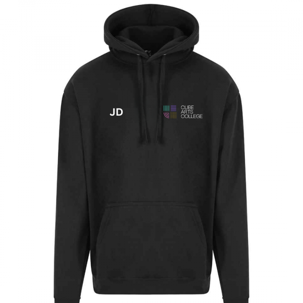 The Cube Arts College Hoodie - With Initials