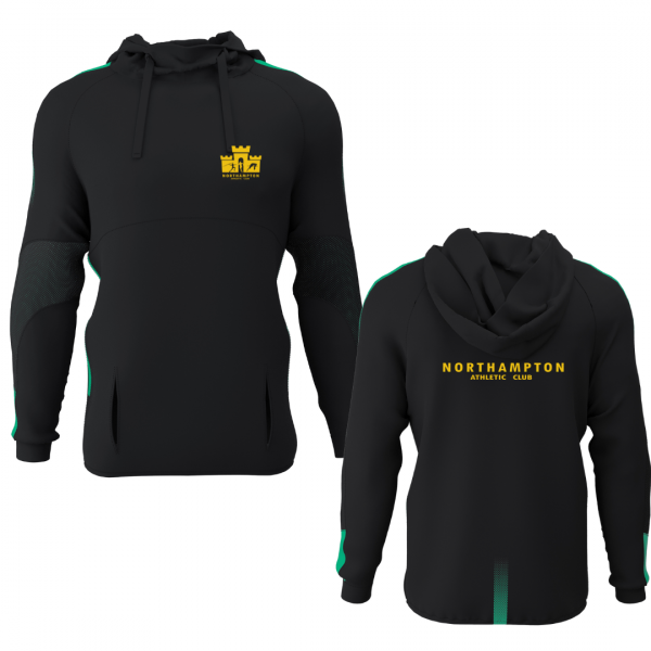 NAC - 874 Hoodie - Black/Emerald