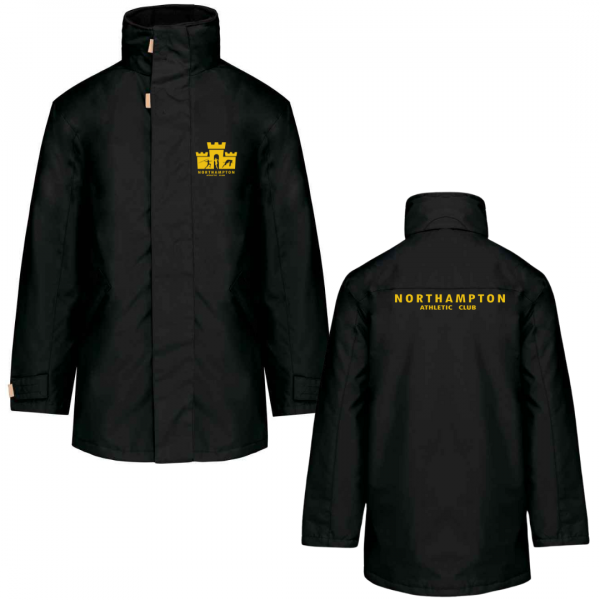 NAC - KB677 Padded Parka Jacket - Black