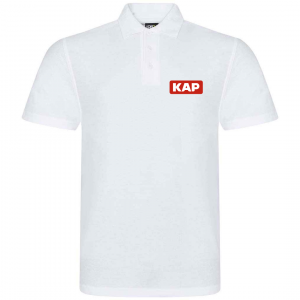 RX101 KAP White Polo Shirt