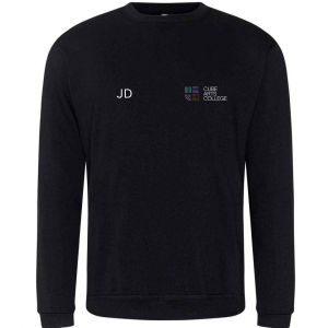RX301 The Cube Art Collage Sweatshirt - With Initials