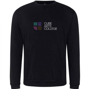 RX301 The Cube Art Collage Sweatshirt - No Initials