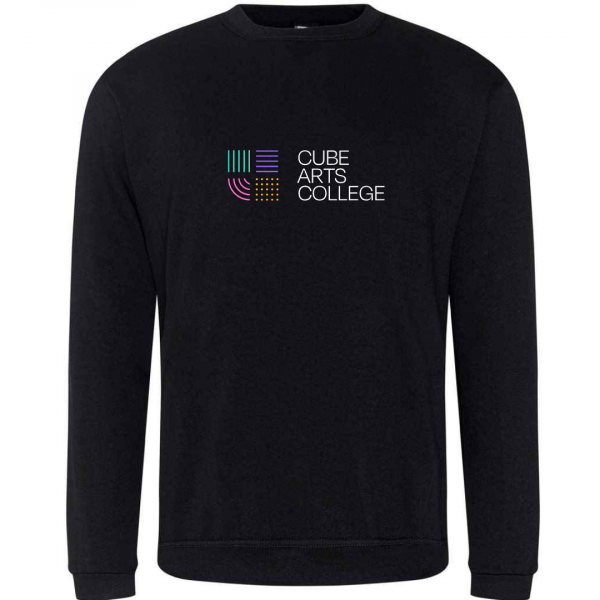 RX301 The Cube Art Collage Sweatshirt - No Initials