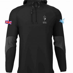 Wolf Pack Hooded Jacket - Black