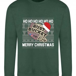 Rust Bucket Rally - Christmas Jumper - Green