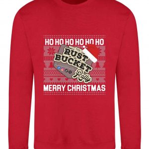 Rust Bucket Rally - Christmas Jumper - Red