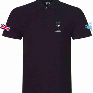 Wolf Pack Polo Shirt - Black