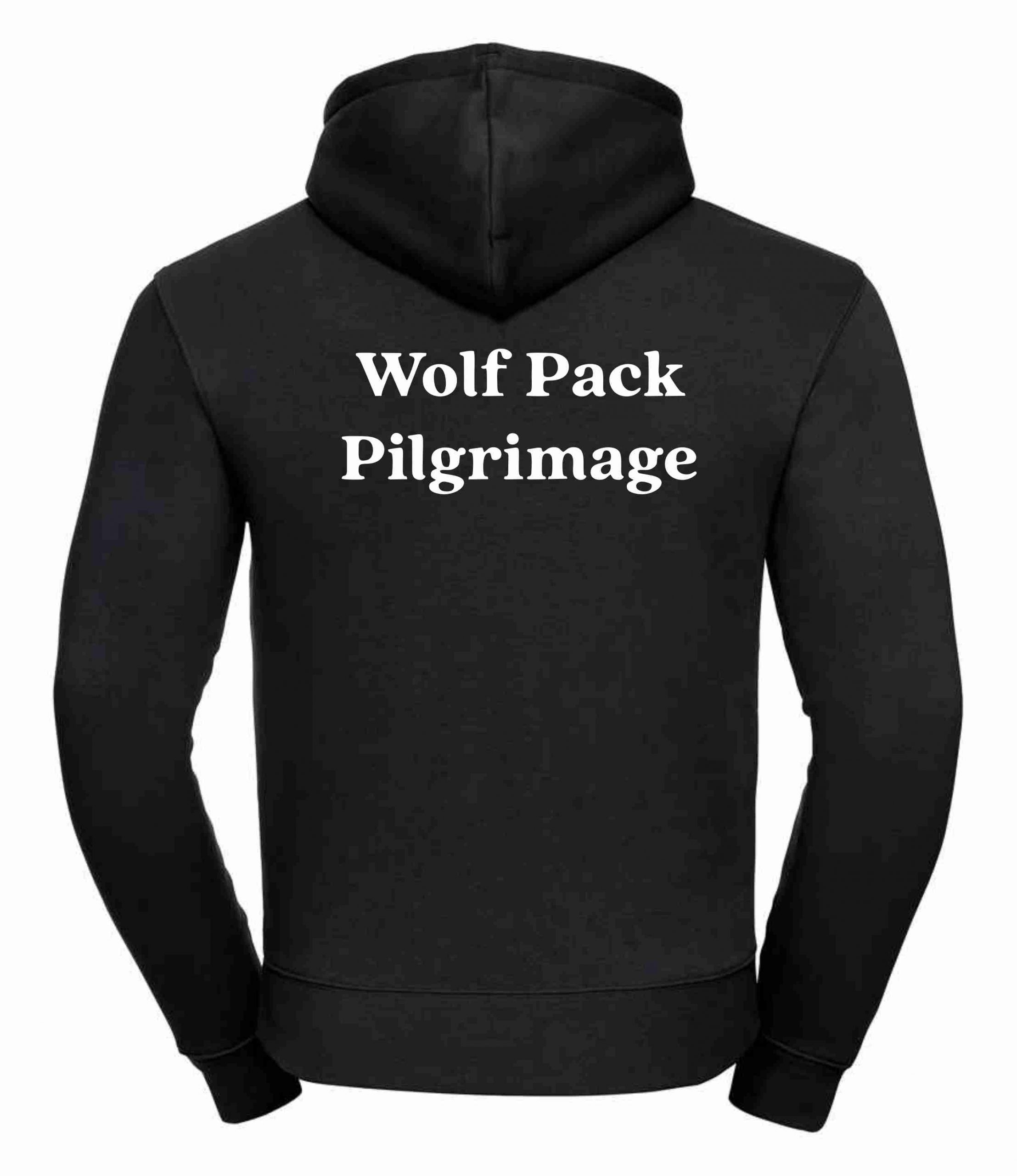 Wolf Pack Hoodie - Black - Image 2