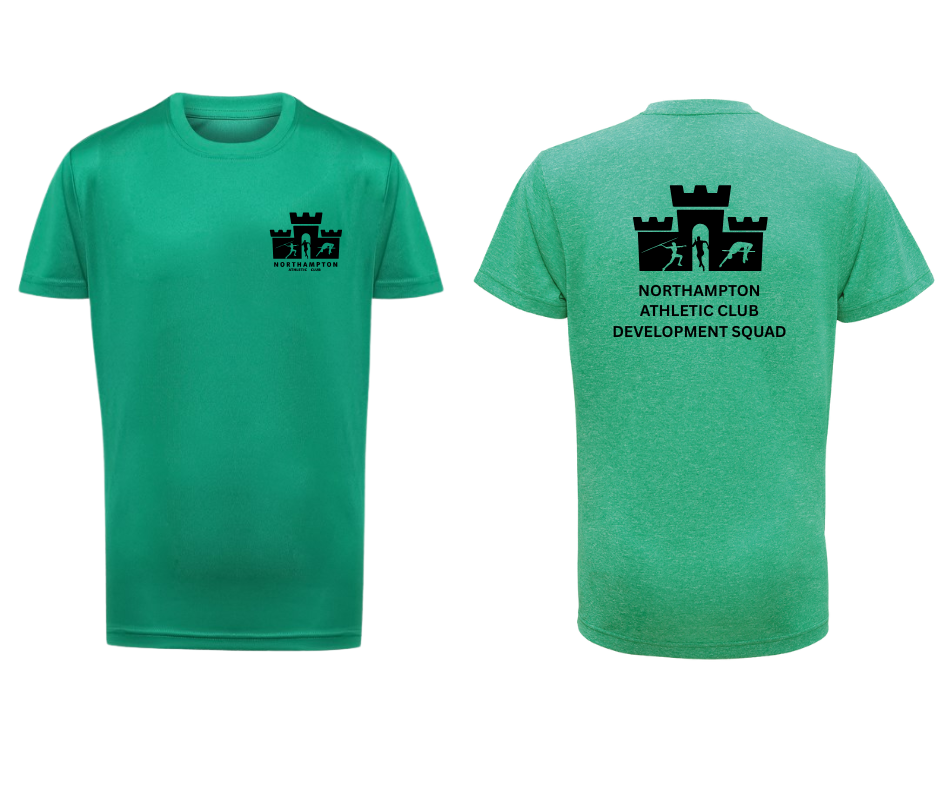 TR10b T-Shirt - Bright Kelly - Logo printed left chest & Back
