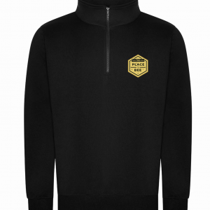 RX305 The Place To Bee Pro 1/4 Neck Zip Sweatshirt